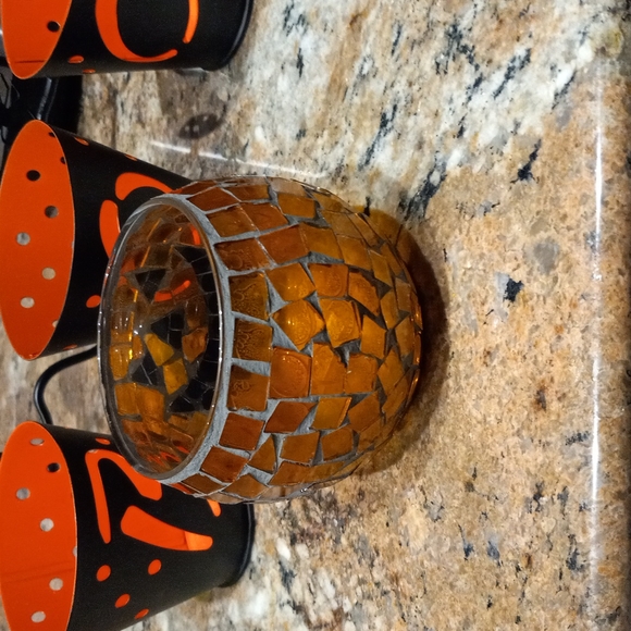 Halloween Decorative Candlestick Holder/Tealights Lot. - Picture 3 of 11